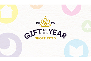 Puckator wurde für Gift of the Year 2026 nominiert