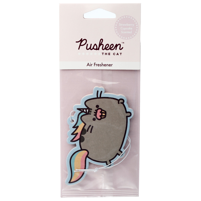 Pusheen Pusheenicorn Auto-Lufterfrischer - Erdbeer-Cupcake (pro Stück)