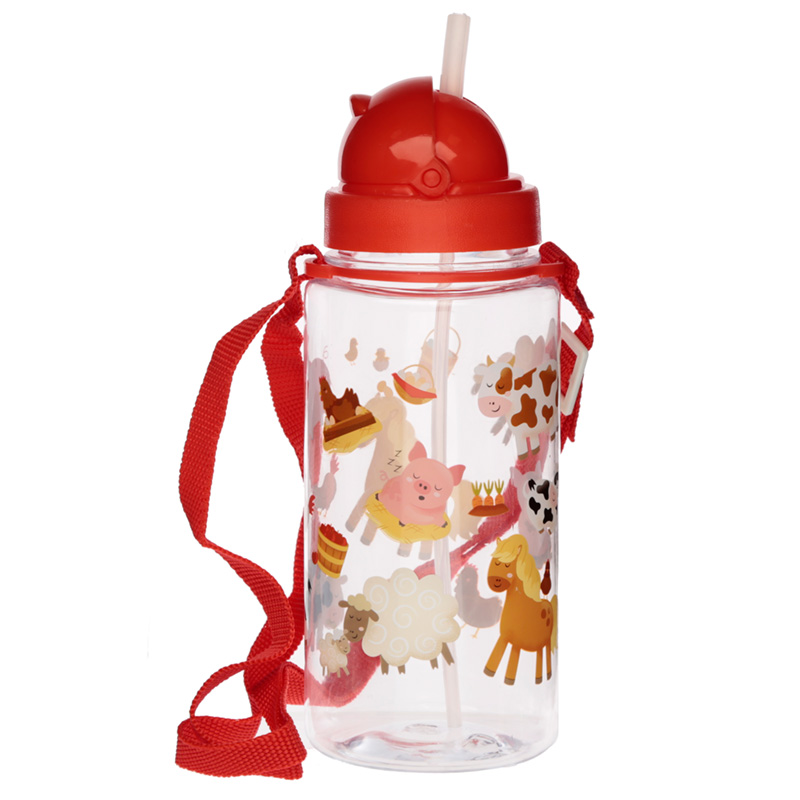 Bramley Bunch Bauernhoftiere Kinder Wasserflasche 450ml 