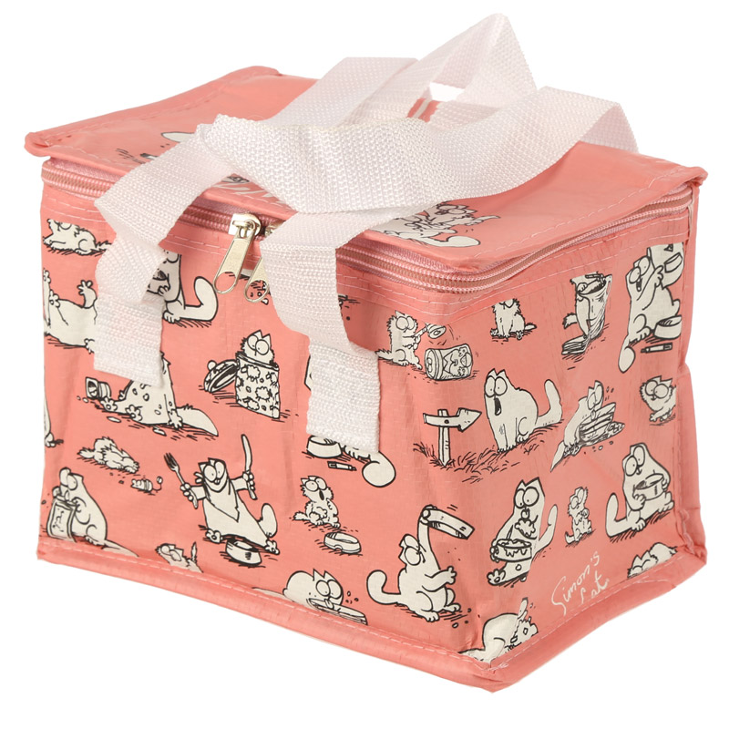 Simon's Cat Katze gewebte isolierte Lunchtasche
