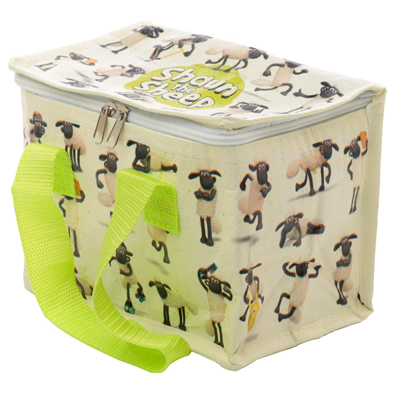 Shaun das Schaf gewebte isolierte Lunchtasche 