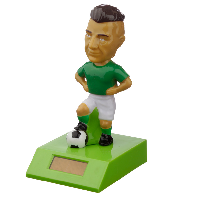 Fußballspieler Solar Pal Wackelfigur - Grünes Trikot