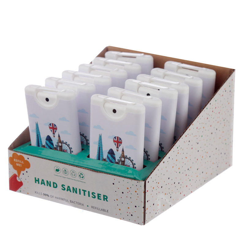 London Icons (neue Verpackung) Handreinigungsspray 15ml (pro Stück)