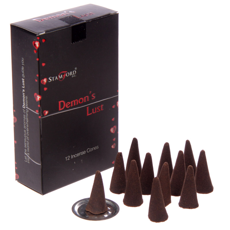 Stamford Black Räucherkegel - Dämonenlust 37182 (pro Verpackung)