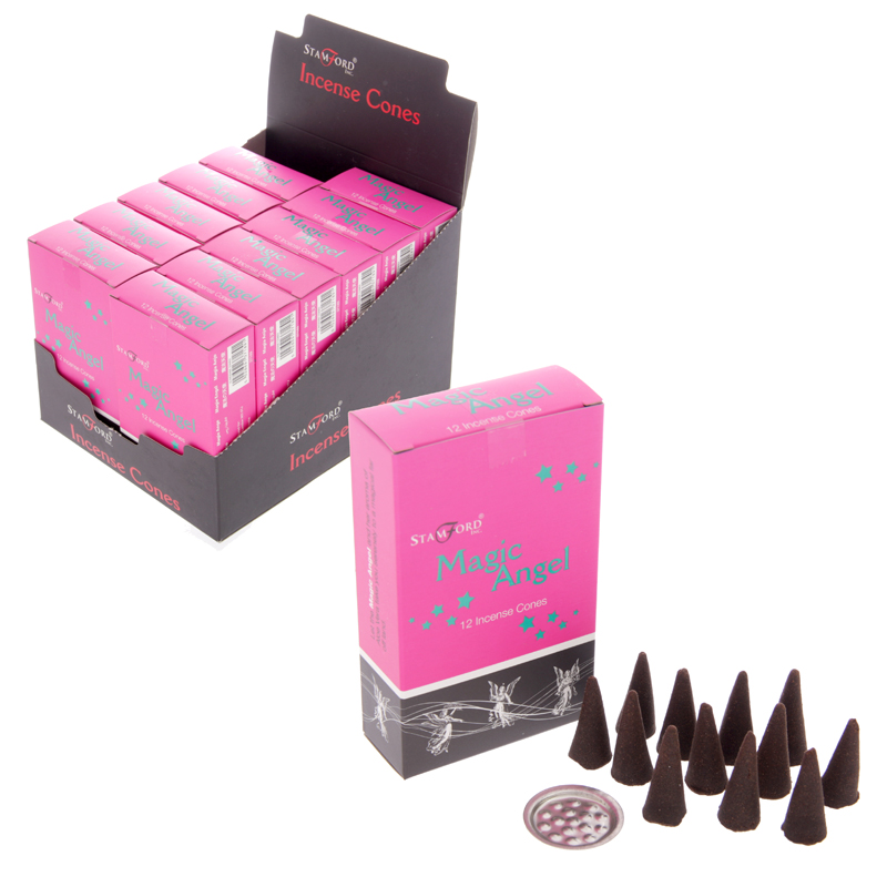 37189 Stamford Räucherkegel - Magischer Engel (pro Verpackung)