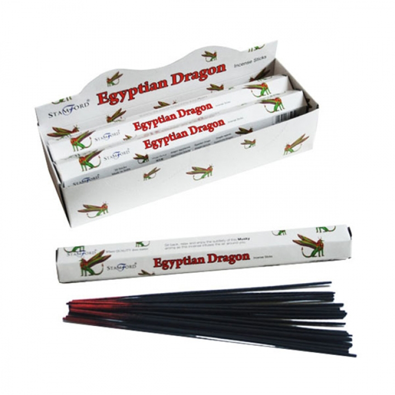 37523 Stamford Premium Hex Räucherstäbchen  - Ägyptischer Drache (pro Stück)