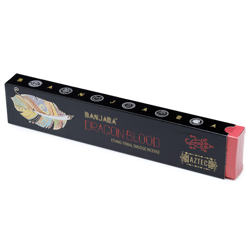 Banjara Ethno-Tribal Smudge Incense Räucherstäbchen - Drachenblut (pro Verpackung)