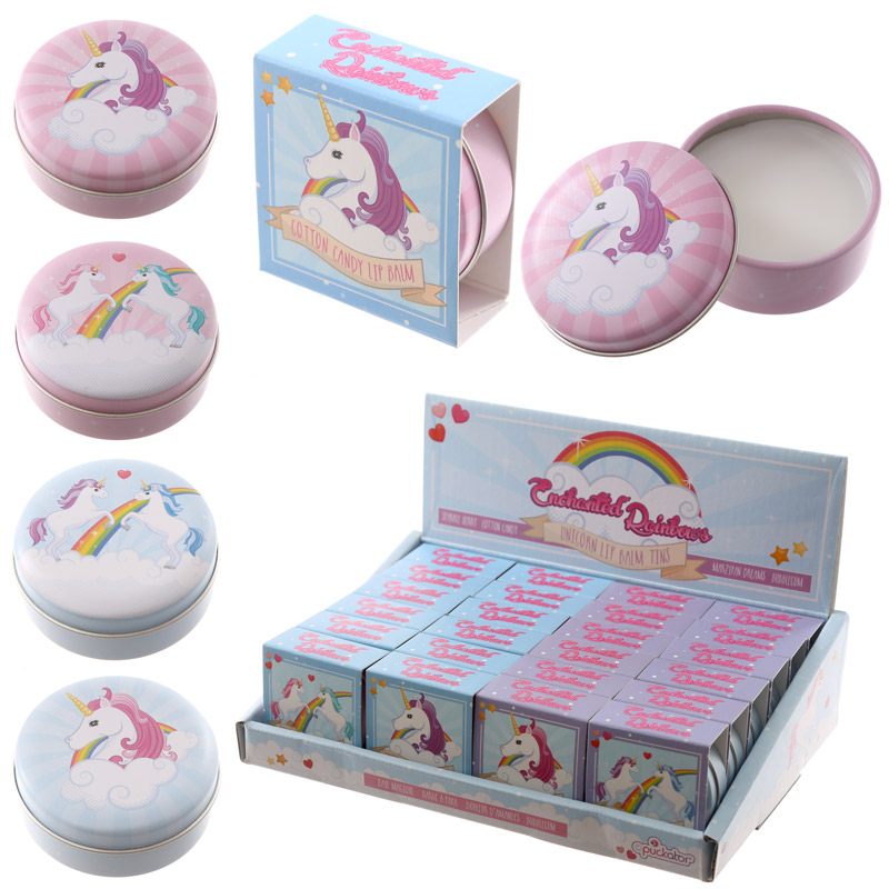 Einhorn Lippenbalsam Dose (pro Stück)