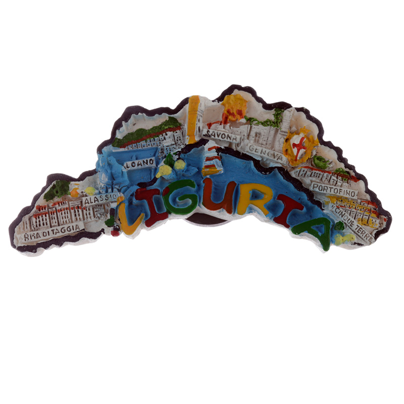 Strand Souvenir Magnet - Ligurien (pro Stück)
