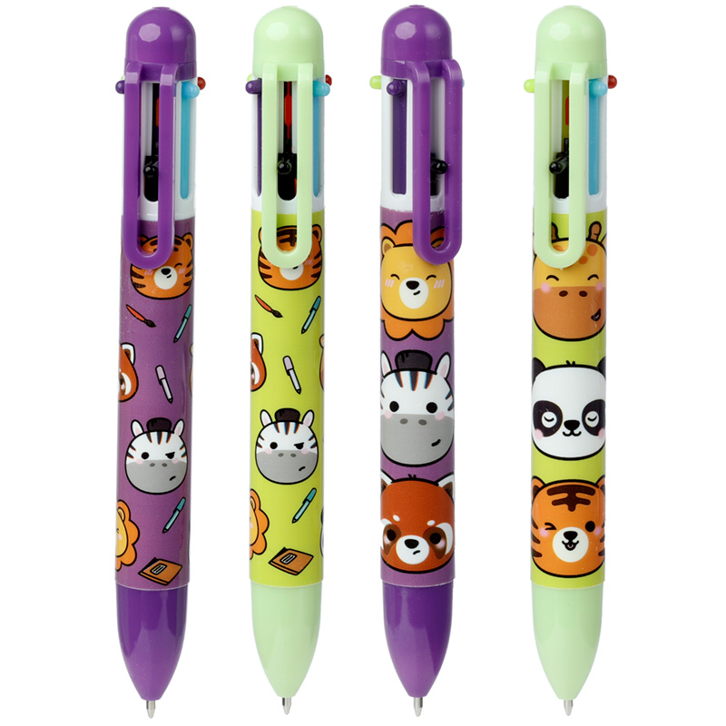 Adoramals Wildtiere Mehrfarbiger Stift (6 Farben) (pro Stück)