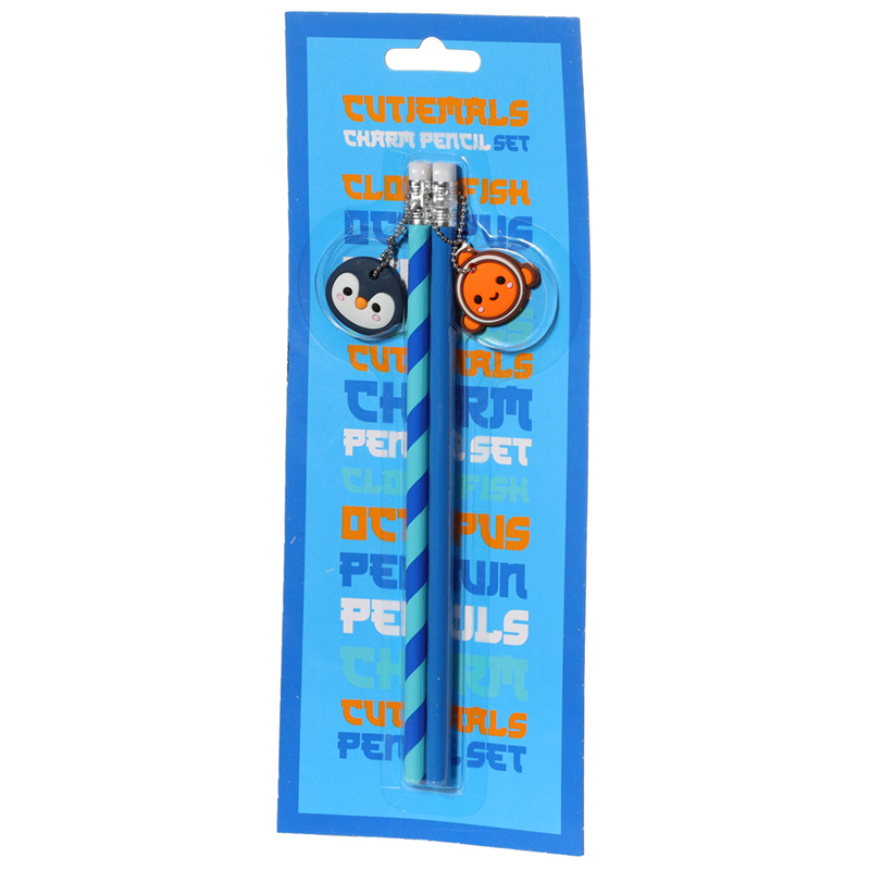 Adoramals Meeresleben 2er-Set PVC-Charm-Bleistift (pro Stück)