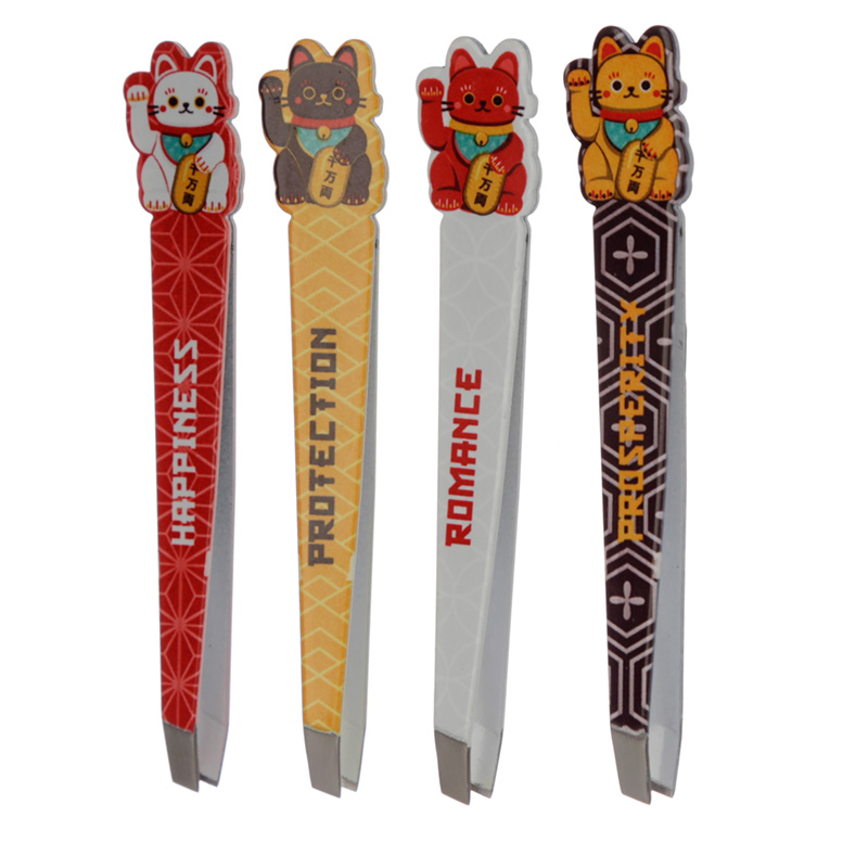 Maneki Neko Glückskatze Pinzette (pro Stück)