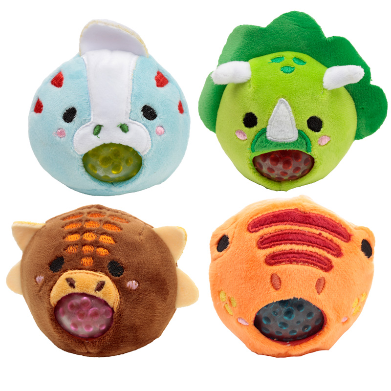 Queasy Squeezies Cutiesaur Dinosaurier Plüsch Quetschtiere Spielzeug (pro Stück)