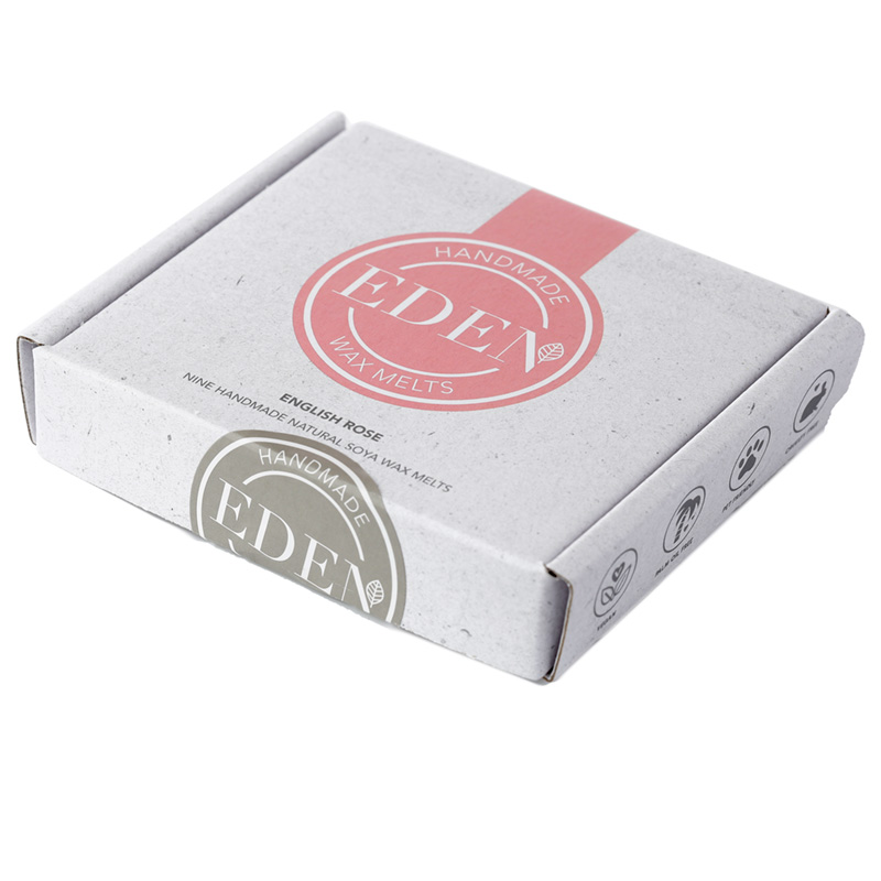 9er Set Handgemachte Soja- Duftwachs Melts - Eden Rose