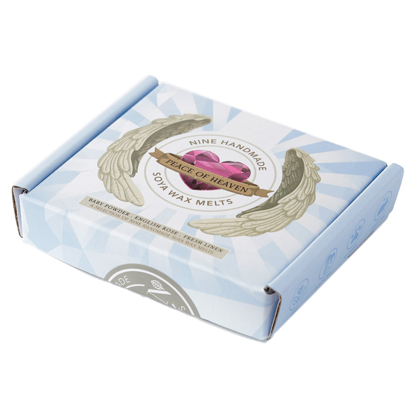 9er Set Handgemachte Soja- Duftwachs Melts - Peace of Heaven Cherubim