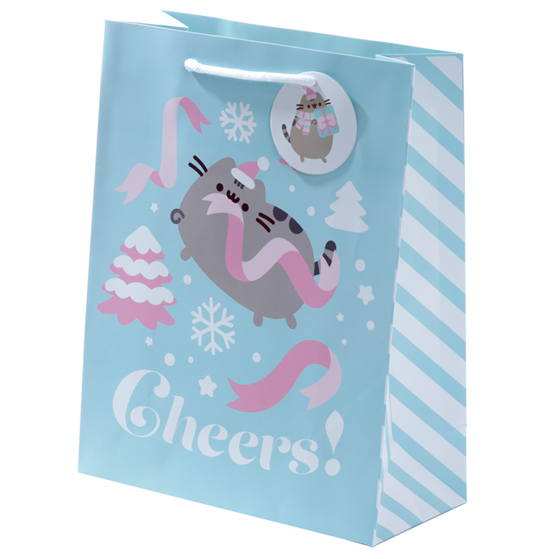 Weihnachten Pusheen die Katze Geschenktasche - Groß (pro Stück)