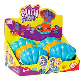 Meerjungfrau und Prinzessin Muschelförmiges Spielzeug - Mini Pocket World