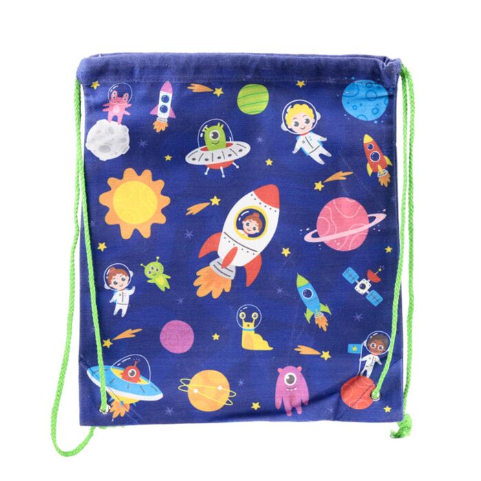 Space Cadets Weltraum Astronaut Canvas-Turnbeutel