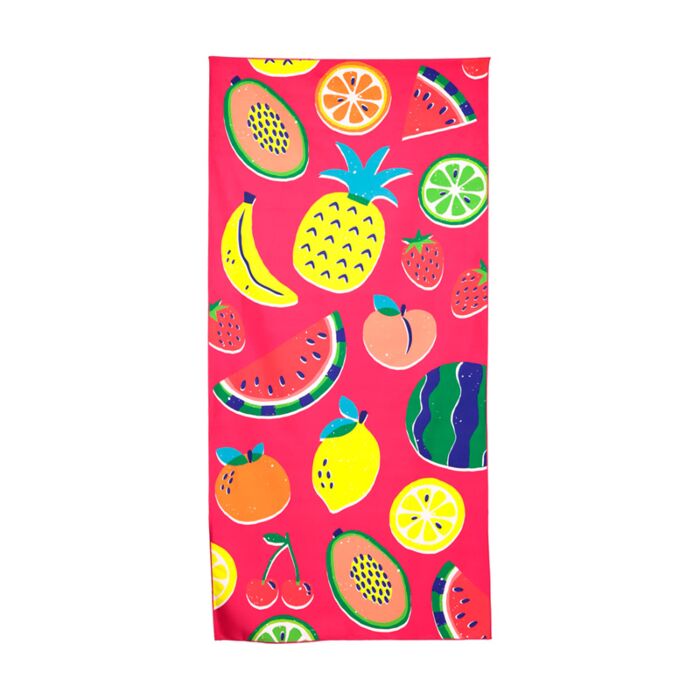 Summer Fruits Sommer Obst Mikrofaser-Strandtuch
