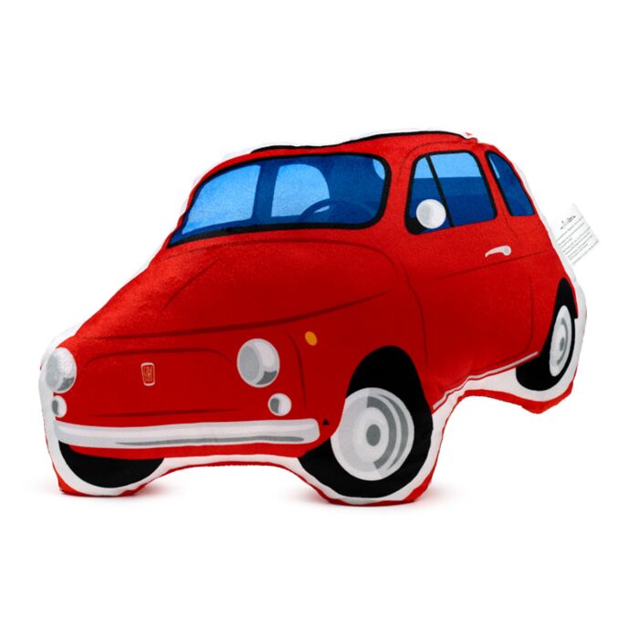 Fiat 500 Rot Kissen