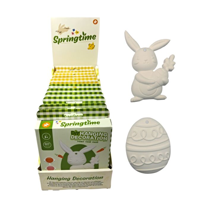 Springtime Frühling Ostern DIY Bemale dein eigenes Fensterbild