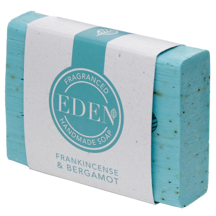 Eden Feste Seife Handgemacht - Weihrauch & Bergamotte
