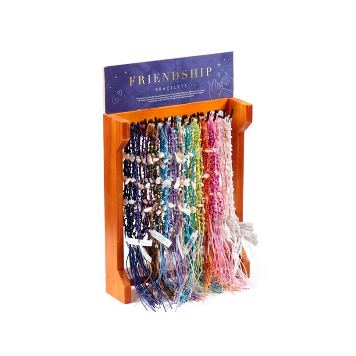 Freundschaftsarmbänder - Gewobene Muschelsplitter