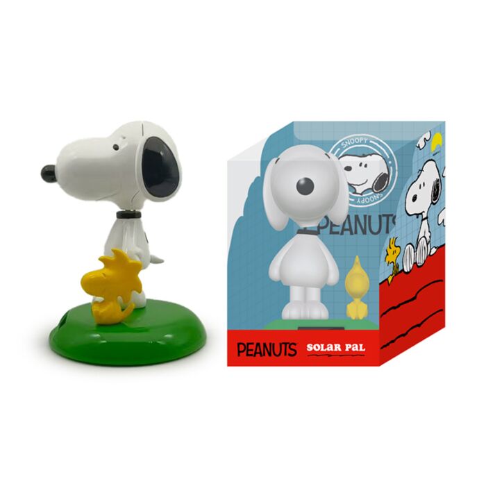 Peanuts Snoopy & Woodstock Solar Pal Wackelfigur