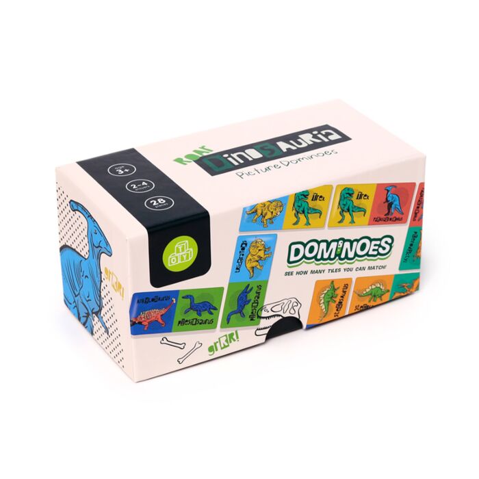 Dinosauria Dinosaurier Kinder-Domino-Set