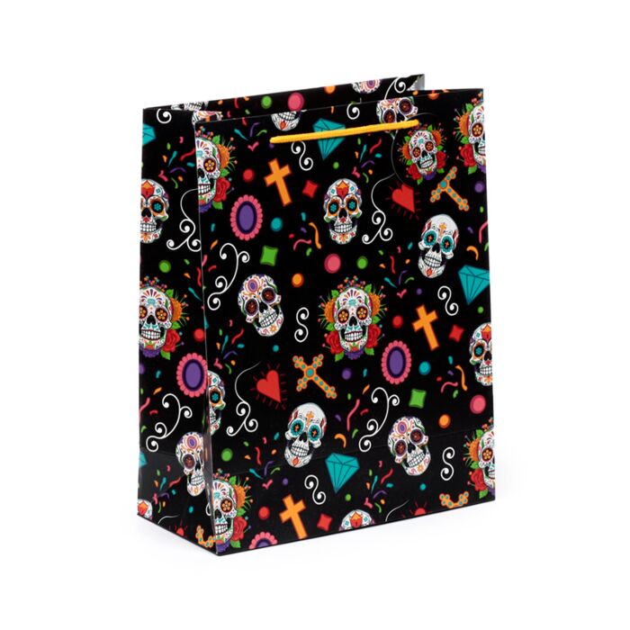 Day of the Dead Tag der Toten Geschenktasche Groß