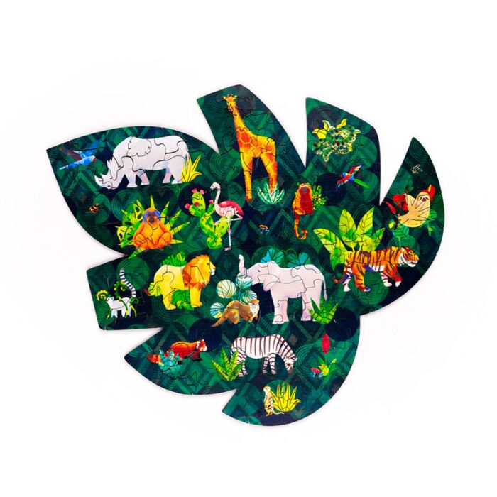 Animal Kingdom Tierwelt 130 Teile Figuratives Jigsaw Puzzle