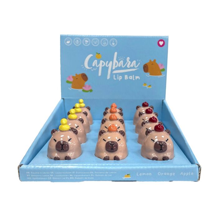 Capybara Wasserschwein Lippenbalsam in Capybara-Dose