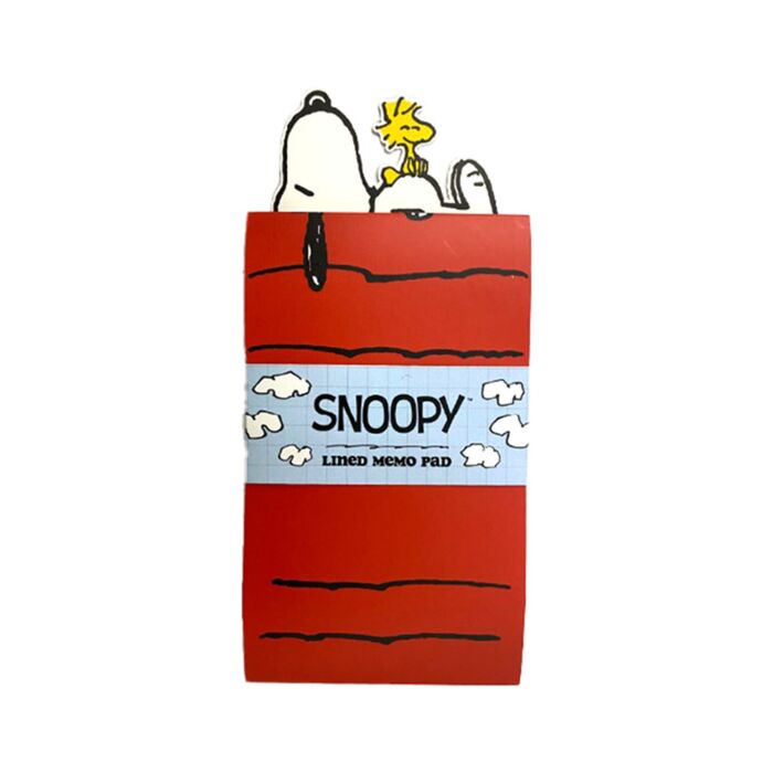 Peanuts Snoopy & Woodstock Figurativer Aufklappbarer Notizblock