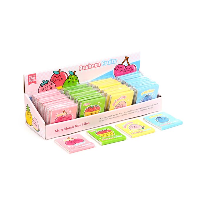 Pusheen the Cat Katze Früchte Nagelfeilen-Set im Streichholzbriefchen
