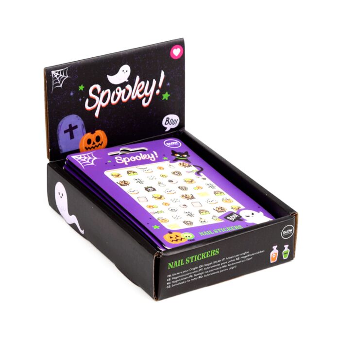 Spooky Selbstklebende Nagelsticker