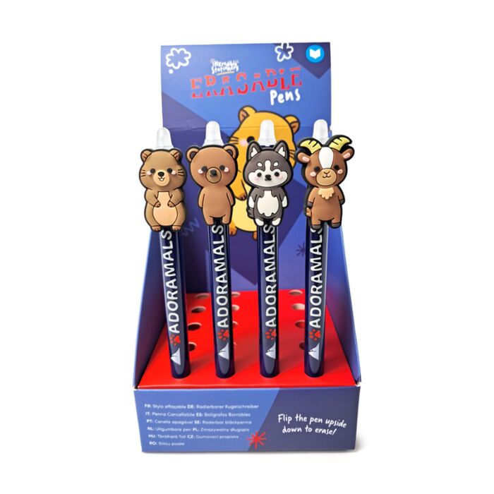 Inkredible Adoramals Mountain Animal Radierbarer Kugelschreiber mit Bergtier-PVC-Topper