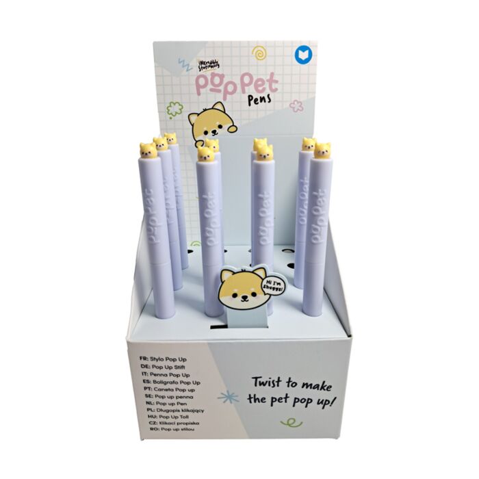 Adoramals Pets Haustiere Shiba Inu Hund Twist Pop Pet Stift