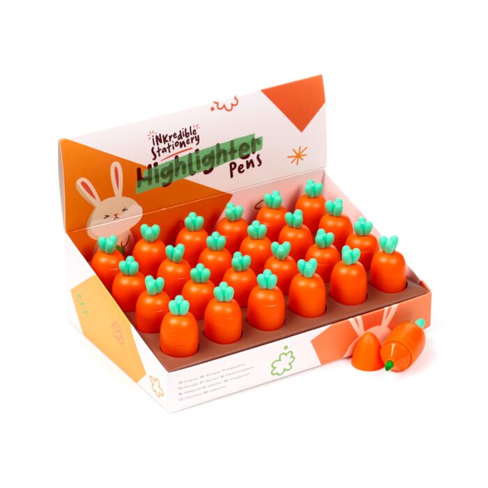Inkredible Karotte Textmarker Stift