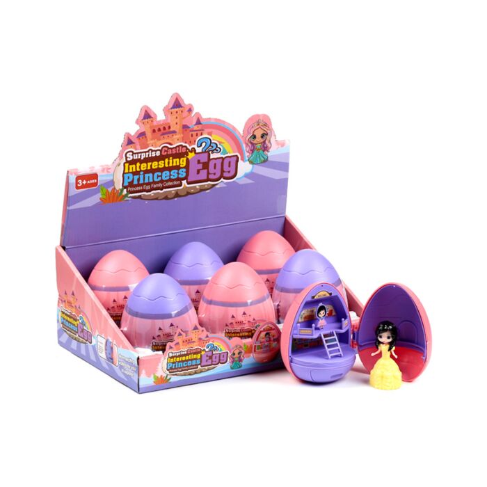 Prinzessin Schloss Eiförmiges Mini Pocket World Toy Spielzeug