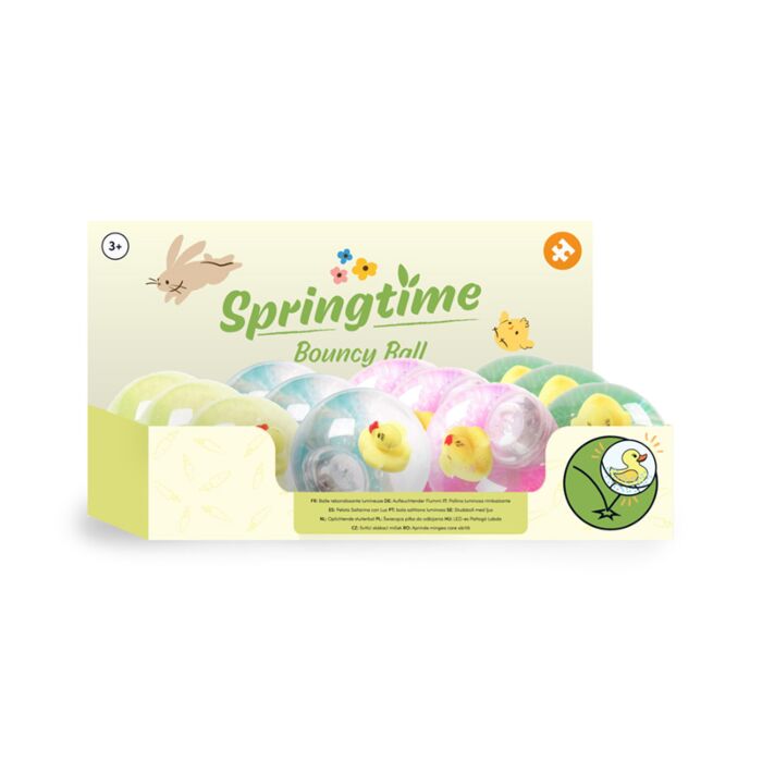Springtime Frühling Ente Hochspringender LED-Flummi