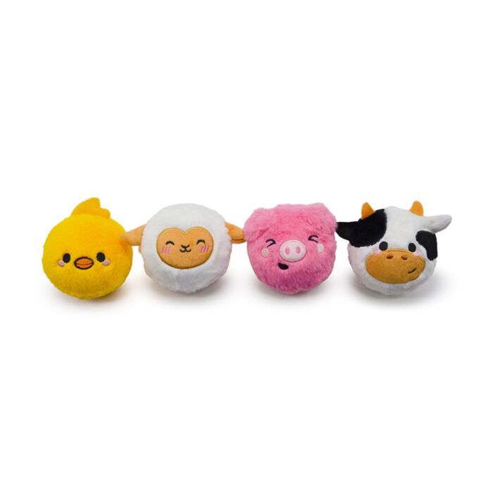 Adoramals Farm Bauernhof Sprungkräftiger Plüsch-Flummi