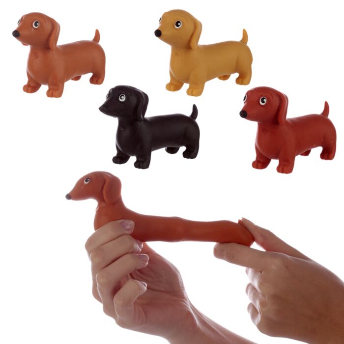 Dehnbarer Dackel Hund