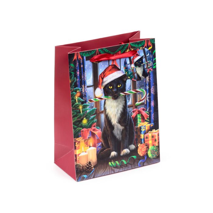 Lisa Parker Weihnachten Krampus Katze Geschenktüte (M)