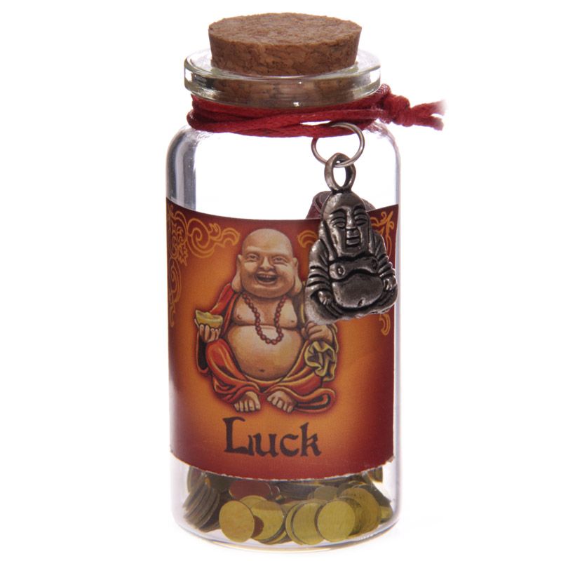 GlücksbuddhaWünsche Glas