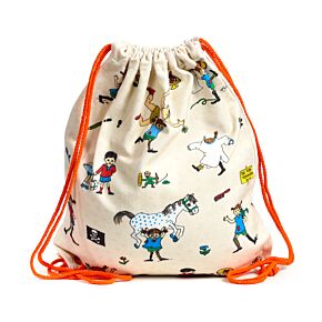 Pippi Longstocking Pippi Langstrumpf  Canvas-Turnbeutel
