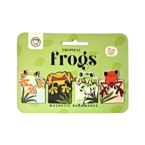Tropical Frogs Tropen Frosch Frösche Magnetische Lesezeichen Set
