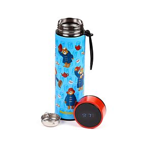Paddington Bear Bär Thermosflache mit Digital-Thermometer