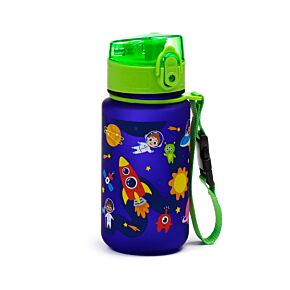 Space Cadet Weltraum Astronaut Pop Top 350ml Bruchsichere Trinkflasche