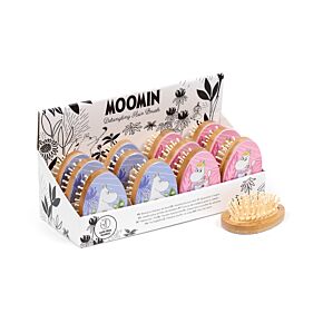 Moomin Mumin Tammi Haarbürste aus Bambus