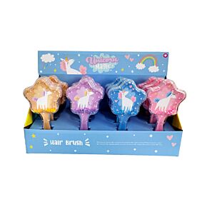 Unicorn Magic Einhorn Sternenförmige Glitzer-Haarbüste